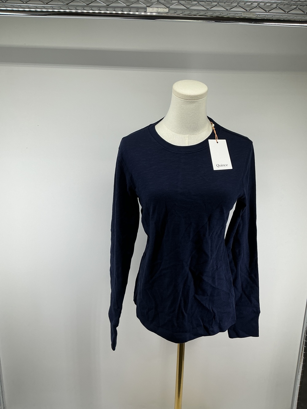 100% Organic Cotton Slub Long Sleeve Tee
